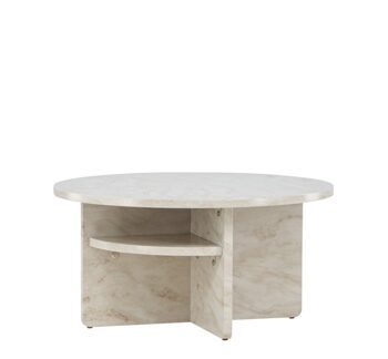 Design coffee table "Alesund" Ø 85 cm