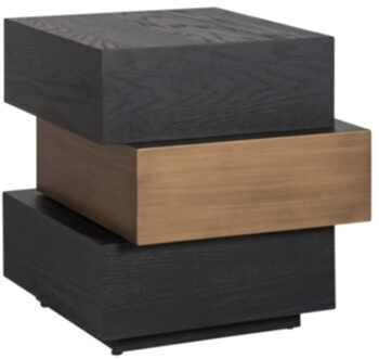 Exclusive design side table "Cambon" 57.5 x 52.5 cm