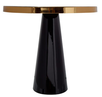 Pelican Side Table - Black/Gold