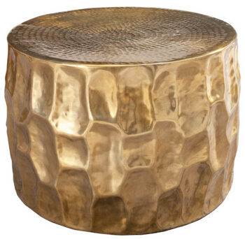 Organic Orient" coffee table Ø 53 cm - gold