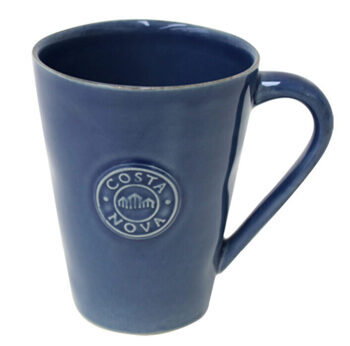 Tea/coffee mug "Nova" 360 ml (6 pieces) - Blue