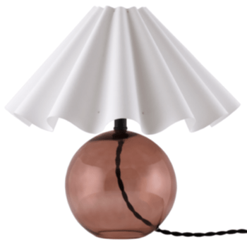 Table lamp "Judith" Ø 30/ H 28 cm - Brown