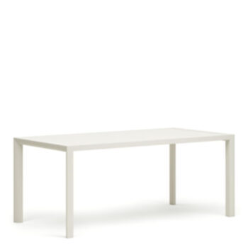Hochwertiger Gartentisch „Culipo“ 180 x 90 cm - Weiss