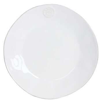 Assiette plate "Nova" Ø 27.2 cm (6 pièces) - Blanc