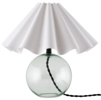Table lamp "Judith" Ø 30/ H 28 cm - White/Green