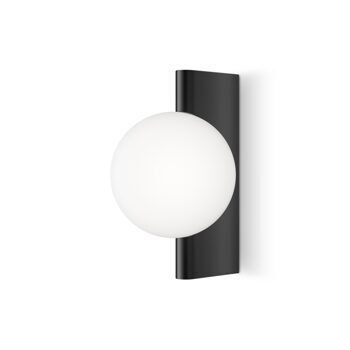 Stylish wall lamp "Avant-garde" 30 x 21.5 cm - Black