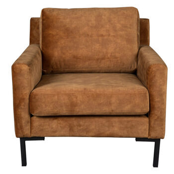 Sofa armchair "Houda Caramel