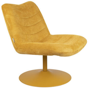 Swivel Lounge Chair Bubba Ochre