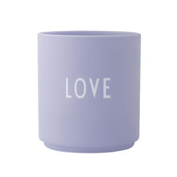 AJ Porzellan Becher Favourite Love - Lavendel