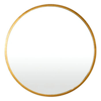 Large round wall mirror Maevy Ø 90 cm