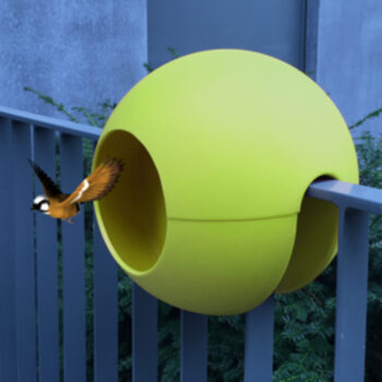 Vogelfutterhaus Birdball Ø 30 cm - Lime