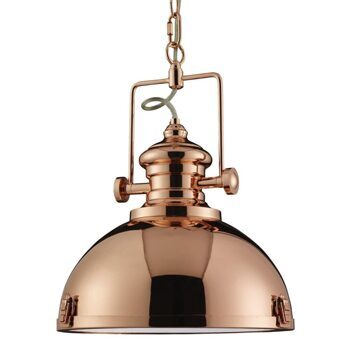 Pendant lamp "Louisiana Industrial" Copper Ø 31/ H 39 cm