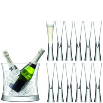 13-teiliges Champagner-Servier-Set Moya