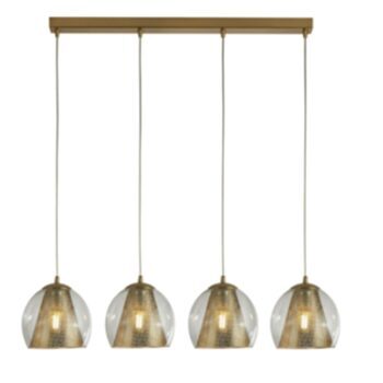 Hanging lamp "Conio" gold 84 x 122 cm - 4 flames