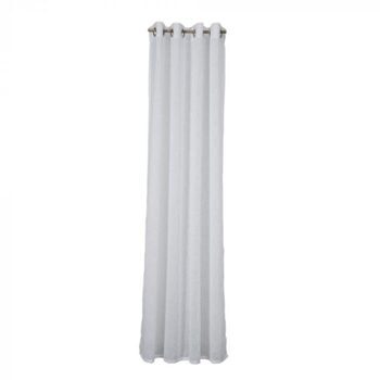 set of 2 ready-made curtain "Petrine" 140 x 220 cm - White