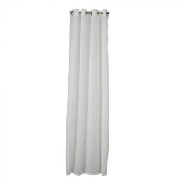 set of 2 ready-made curtain "Petrine" 140 x 250 cm - off-white