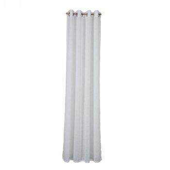 set of 2 ready-made curtain "Petrine" 140 x 250 cm - White