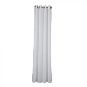 set of 2 ready-made curtain "Petrine" 140 x 300 cm - White