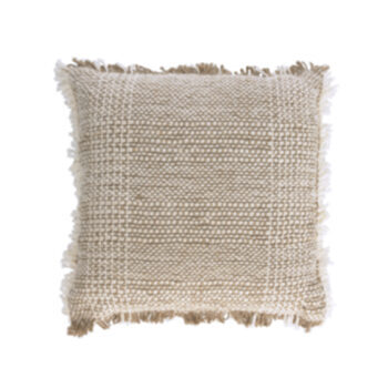 Kissenbezug Camily 45 x 45 cm aus 100% Baumwolle - Natur