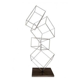 Design-Objekt „Geometry“ 77 cm