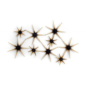 3D-Wandskulptur „Stars“ 83x130 cm