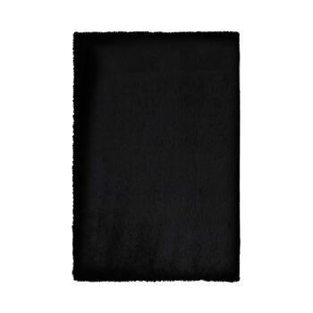 Very soft "Paradise" bath rug - Black