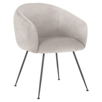 Design chair "Avanti" with armrests - Natural Renegade