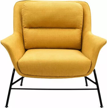 Design armchair "Satire" Mustard