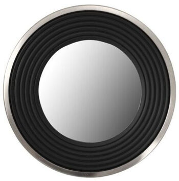 Wall mirror Extravaganza III - Silver/Black
