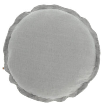 Round cushion cover Milena Ø 45 cm - Grey