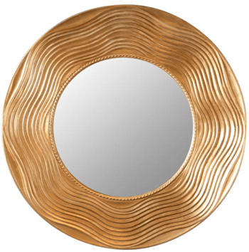 Large round design wall mirror "Circle" Ø 100 cm