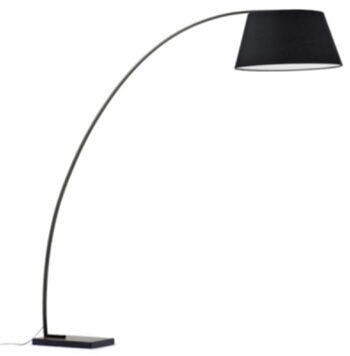 Design arc lamp "Jule" 198 cm with marble base - Black