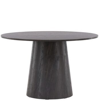 Round dining table "Lanzo" Ø 120 cm - Mocca