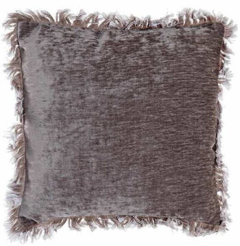 Decorative cushion "Nora" 45x45 cm - grey violet