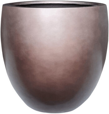 Pot de fleurs "Gradient Ballon" Ø 54 / Hauteur 51 cm - Coffee Matt