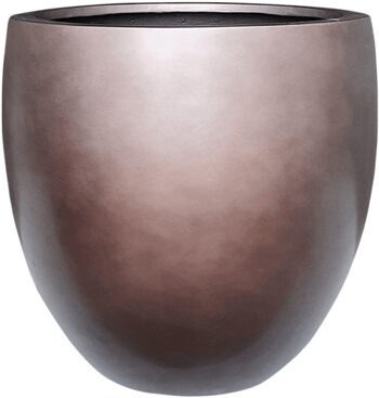 Flower pot "Gradient Balloon XL" Ø 70 / height 68 cm - gray matt