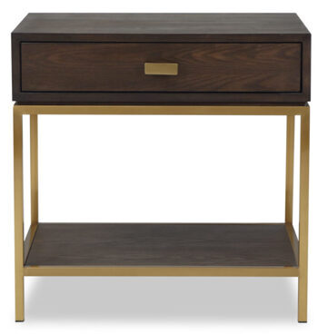 Side table Levi 65 x 65 cm - Brown