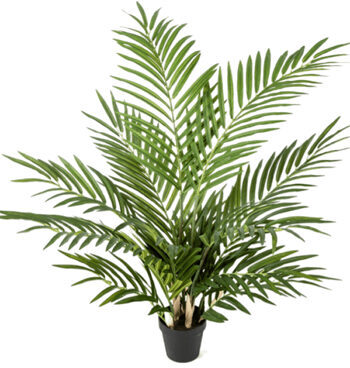 Lebensechte Kunstpflanze „Areca Busch“, Höhe 80 cm