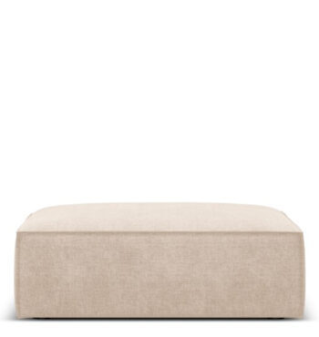 Large design seat pouf "Vanda" - chenille cover