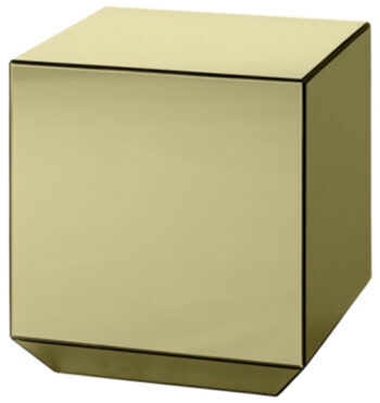 Speculum side table 38 x 38 cm - gold