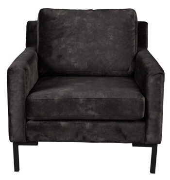 Sofa armchair "Houda Anthracite