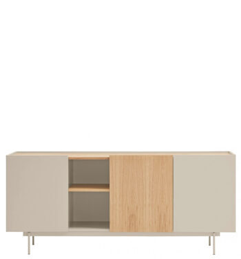 Design sideboard "OTTO" sand/oak - 180 x 78 cm