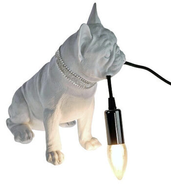 Stylische Tischlampe „Francis“ - Weiss