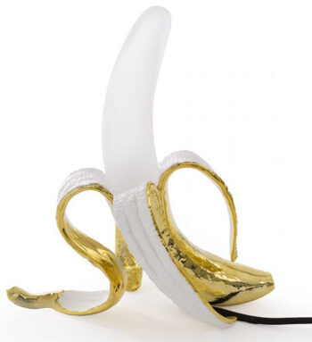 Design LED Tischlampe „Banana Louie“ 30 x 21 cm