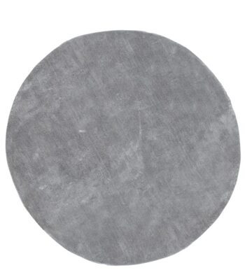 Round carpet "Undra" Ø 200 cm - Light grey