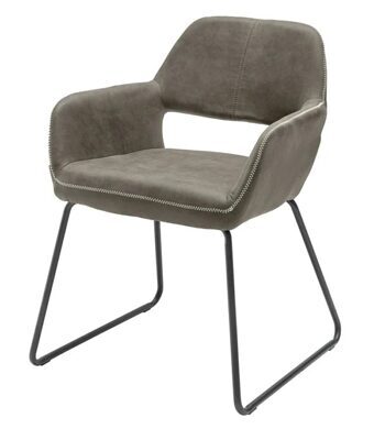 High quality design chair "Mustang" - Taupe