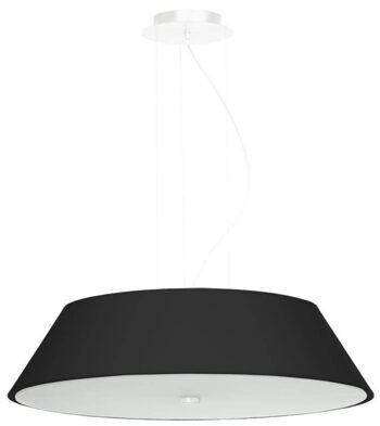 Modern chandelier "Vega LX" - Black