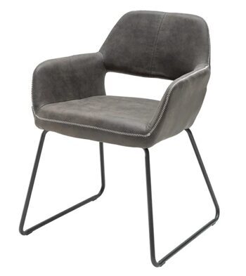 High quality design chair "Mustang" - Gray