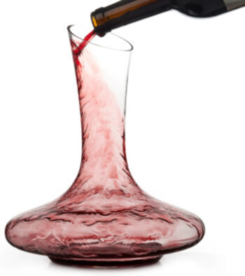Set cadeau décanteur de vin rouge Premium