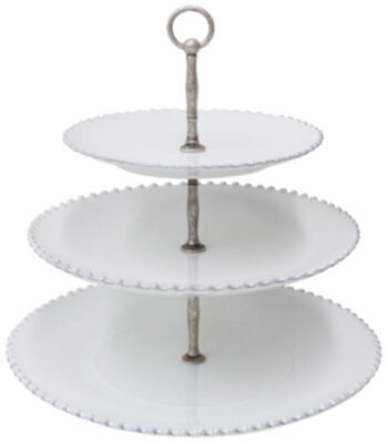 Etagere „Pearl“ - Weiss
